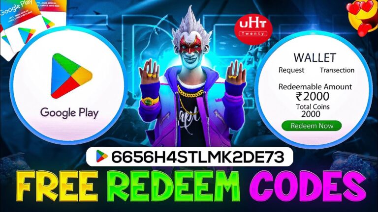 Free Fire Redeem Code Today