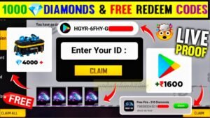 Free Fire Max Redeem Code Today